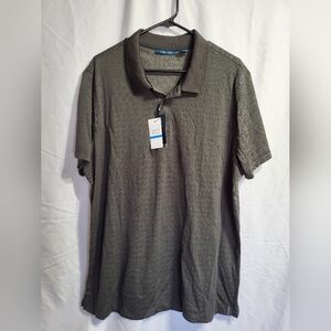 NEW Perry Ellis Mens Brown Polo Shirt, Size XL